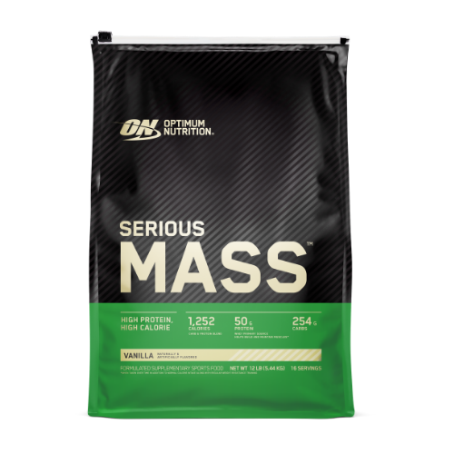 Optimum Nutrition Serious Mass 12lb Vanilla Optimum Nutrition Serious Mass 12lb Vanilla