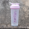 PS Shaker 600ml Pastel Purple Translucent White with Pastel Purple Logos 600ml