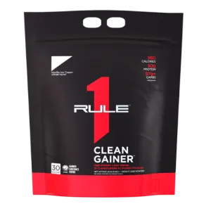 Rule 1 Clean Gainer 10lb vanilla ice cream