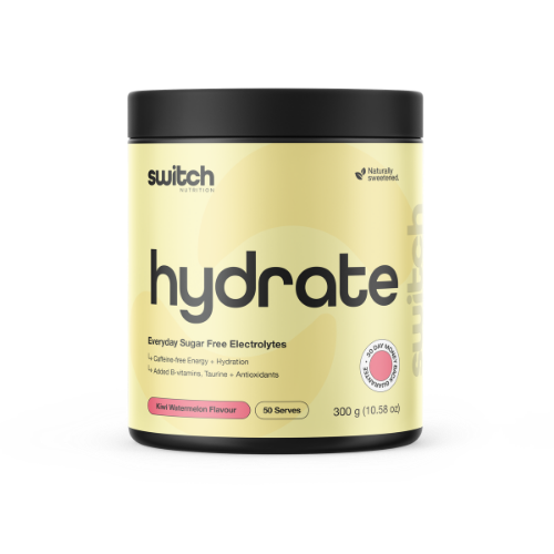 Switch Nutrition Hydrate 50 Serves Kiwi Watermelon Switch Nutrition Hydrate 50 Serves Kiwi Watermelon