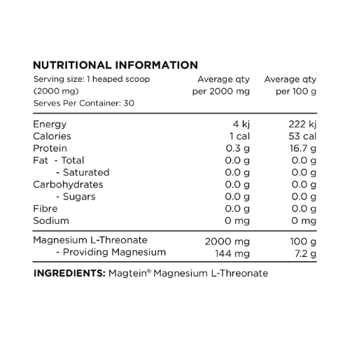 Switch Nutrition Mag3 Ingredients Switch Nutrition Mag3 Ingredients