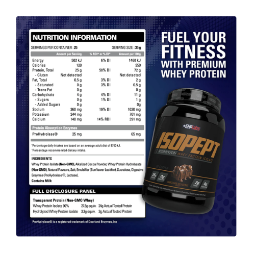 ehplabs isopept whey protein isolate ingredients ehplabs isopept whey protein isolate ingredients