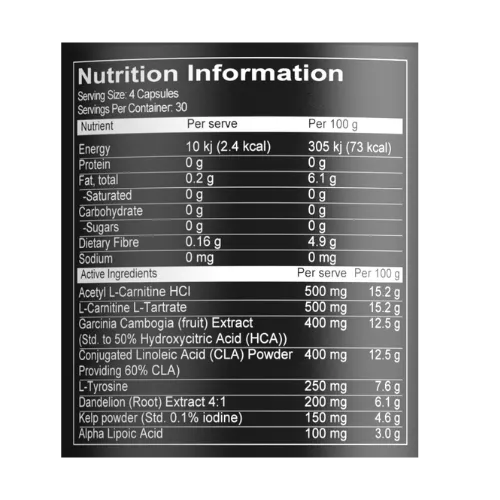 redcon1 silencer ingredients redcon1 silencer ingredients
