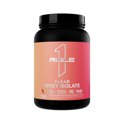 Rule 1 Clear Whey Isolate Strawberry Lemonade 1lb Rule 1 Clear Whey Isolate Strawberry Lemonade 1lb