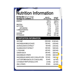 nexus easy sleep ingredients