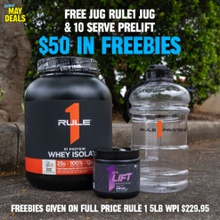 rule 1 freebies stack may deals power supps