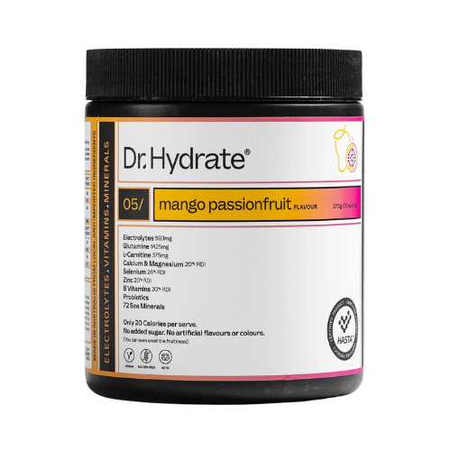 Dr. Hydrate 30 serve Mango Passionfruit Dr. Hydrate 30 serve Mango Passionfruit