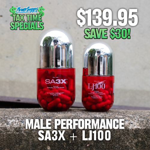 sa3x and lj100 male performance stack square sa3x and lj100 male performance stack square
