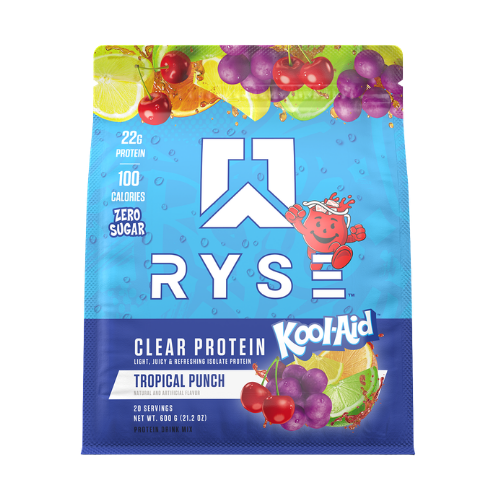 ryse clear protein tropical punch kool-aid ryse clear protein tropical punch kool-aid