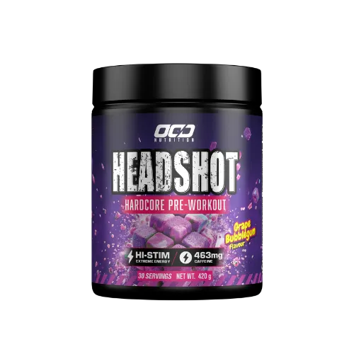 ocd nutrition headshot grape bubblegum 2026 ocd nutrition headshot grape bubblegum 2026